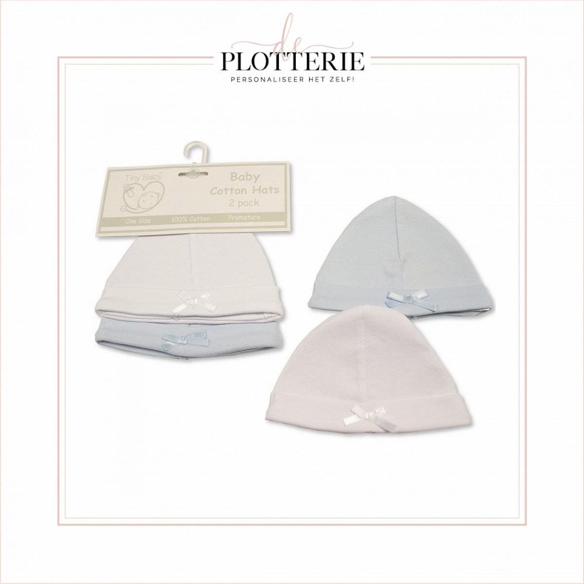 Plotterie.nl – Baby Muts Prematuur Blauw