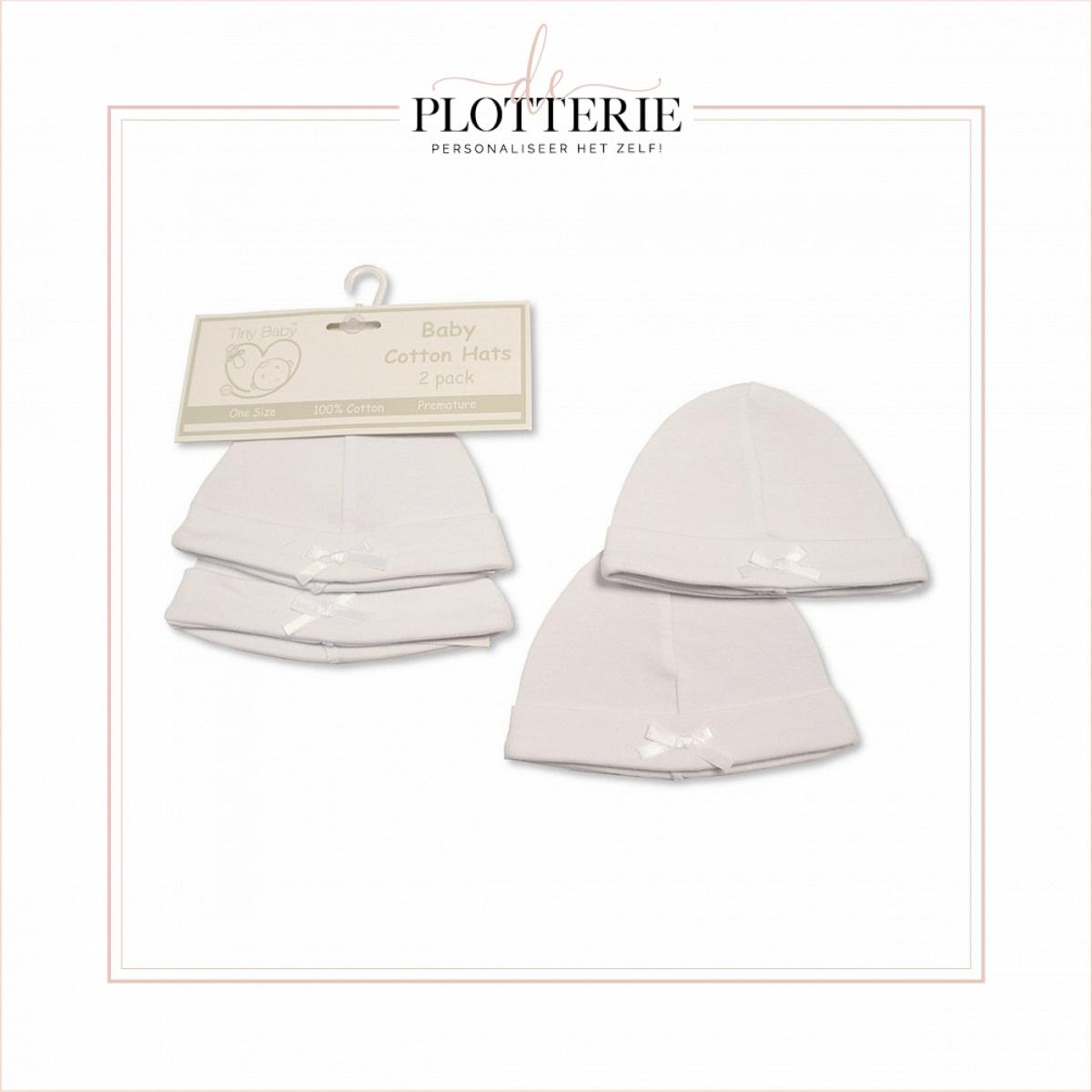Plotterie.nl – Baby Muts Prematuur Wit