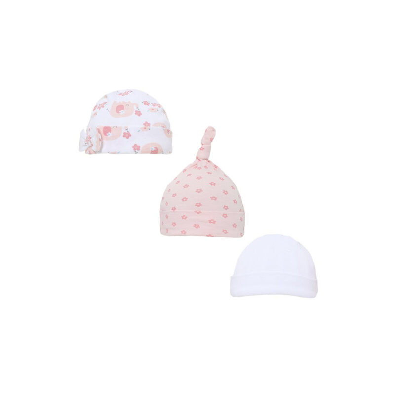 Plotterie.nl - Baby Meisje Muts Olifantjes1