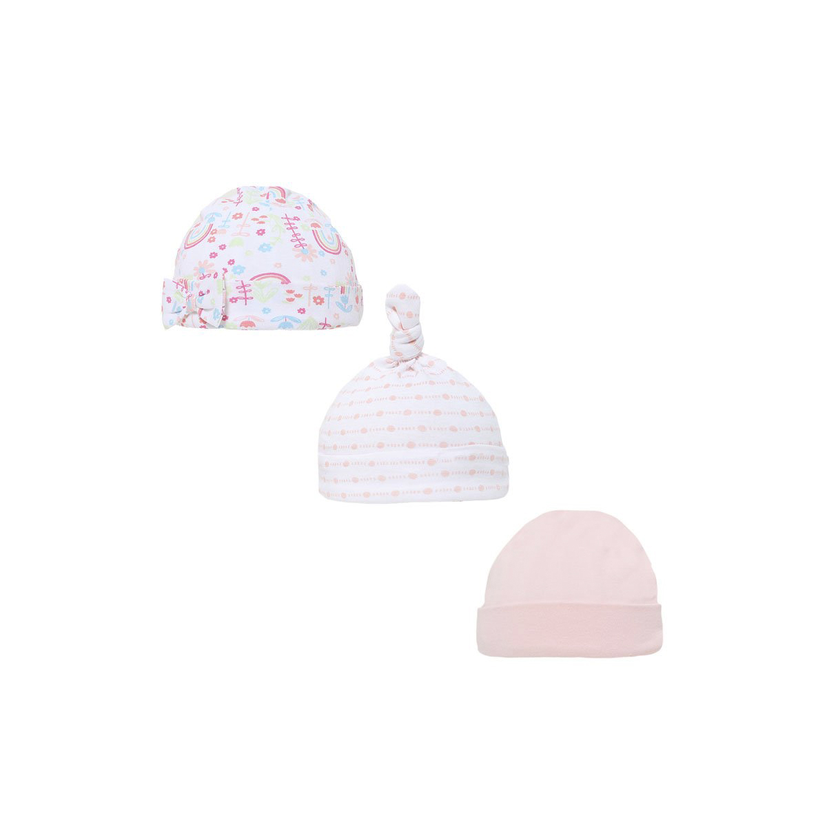 Plotterie.nl – Baby Meisje Muts Regenboog1