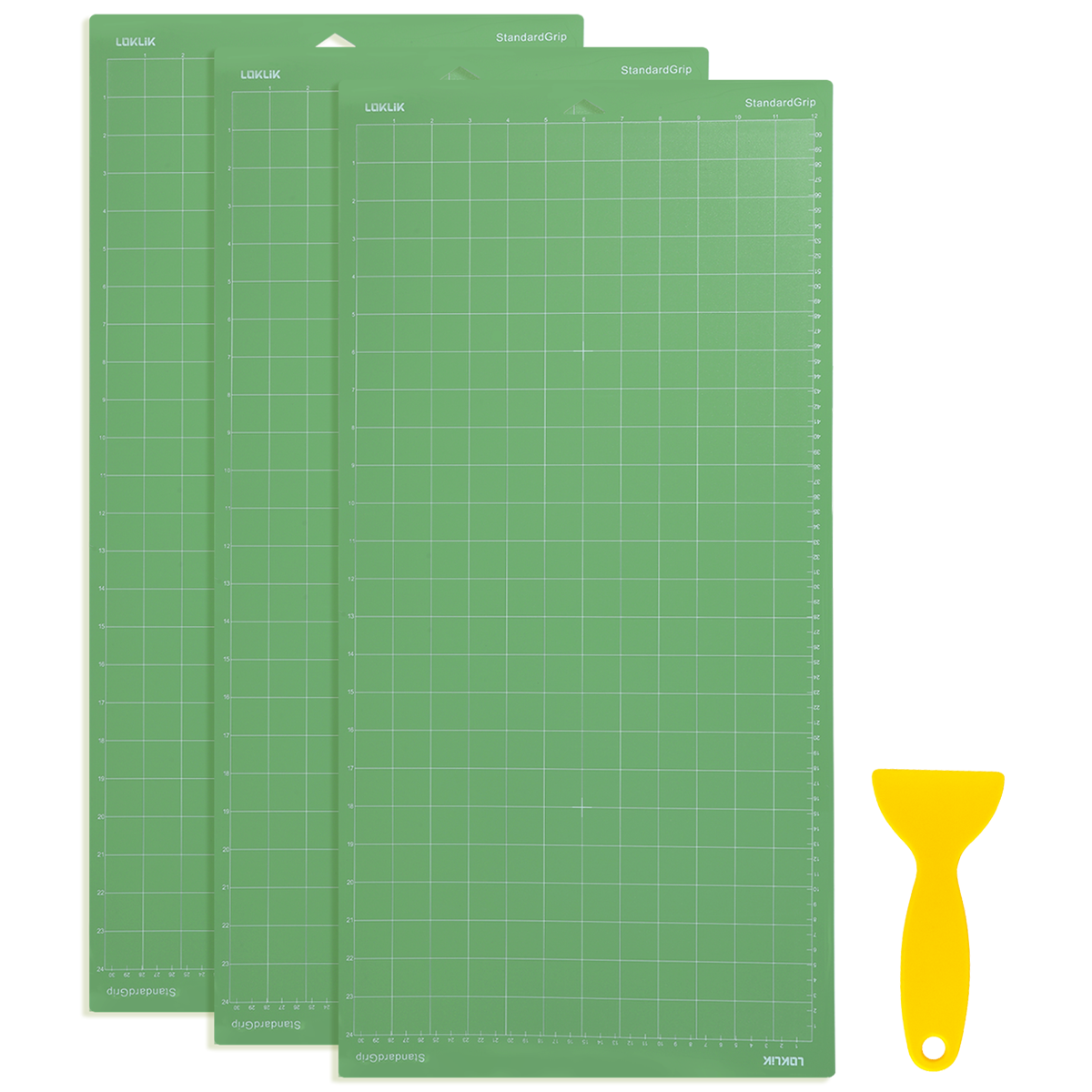 De Plotterie – Loklik Cutting mat Long Standard Grip 3 pack