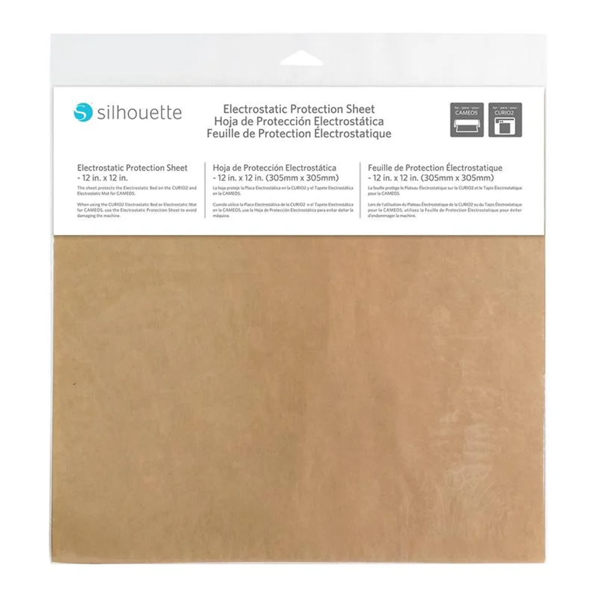 Plotterie.nl-silhouette electrostatic protection sheet